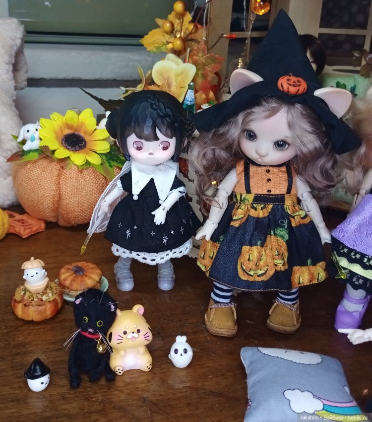 Хэллоуин 2024 — Фотоистории с куклами BJD (БЖД): сериалы
