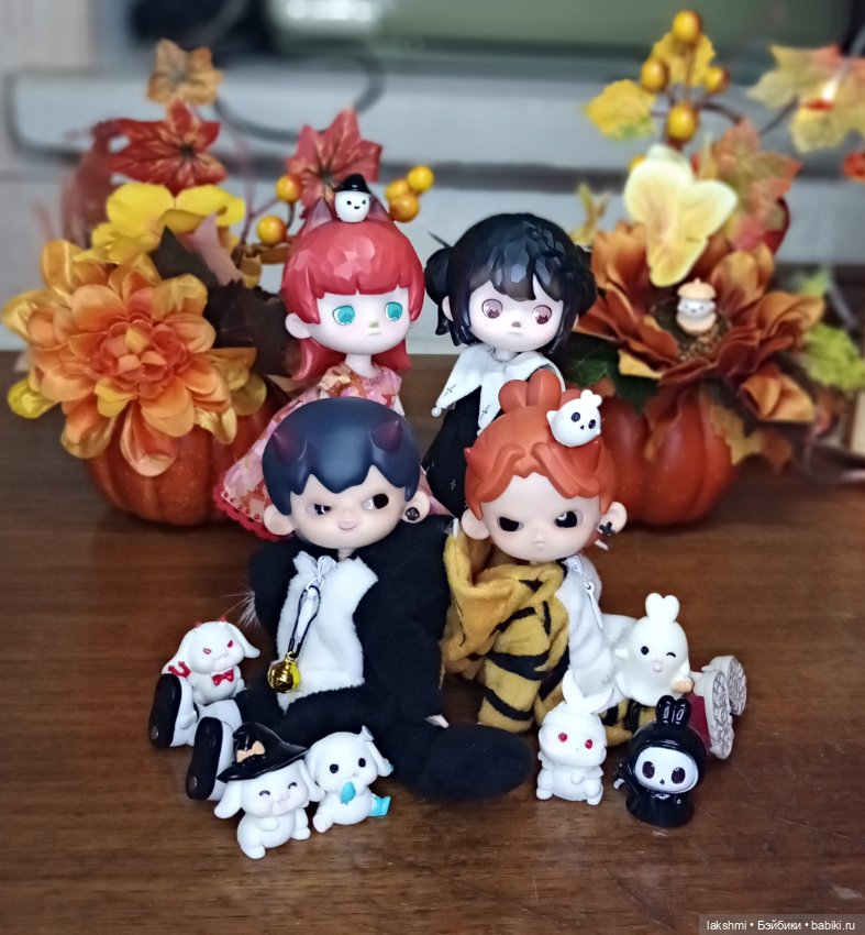 Хэллоуин 2024 — Фотоистории с куклами BJD (БЖД): сериалы