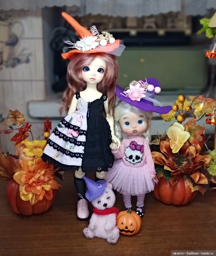 Хэллоуин 2024 — Фотоистории с куклами BJD (БЖД): сериалы