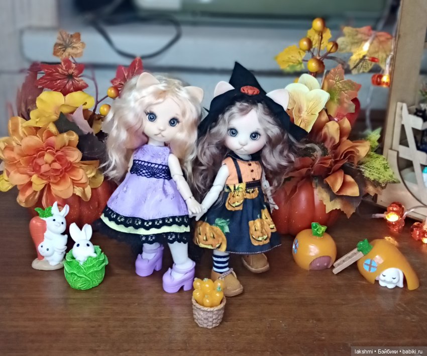 Хэллоуин 2024 — Фотоистории с куклами BJD (БЖД): сериалы