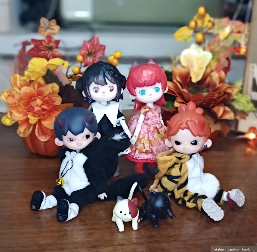 Хэллоуин 2024 — Фотоистории с куклами BJD (БЖД): сериалы