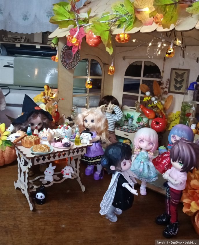 Хэллоуин 2024 — Фотоистории с куклами BJD (БЖД): сериалы