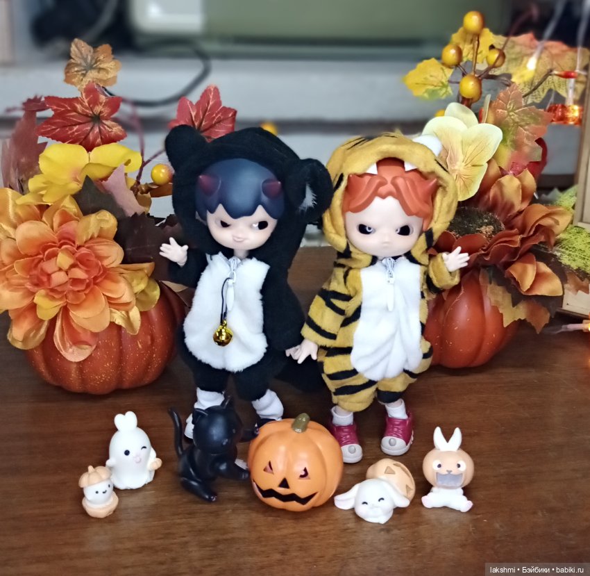 Хэллоуин 2024 — Фотоистории с куклами BJD (БЖД): сериалы
