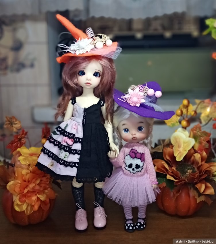 Хэллоуин 2024 — Фотоистории с куклами BJD (БЖД): сериалы