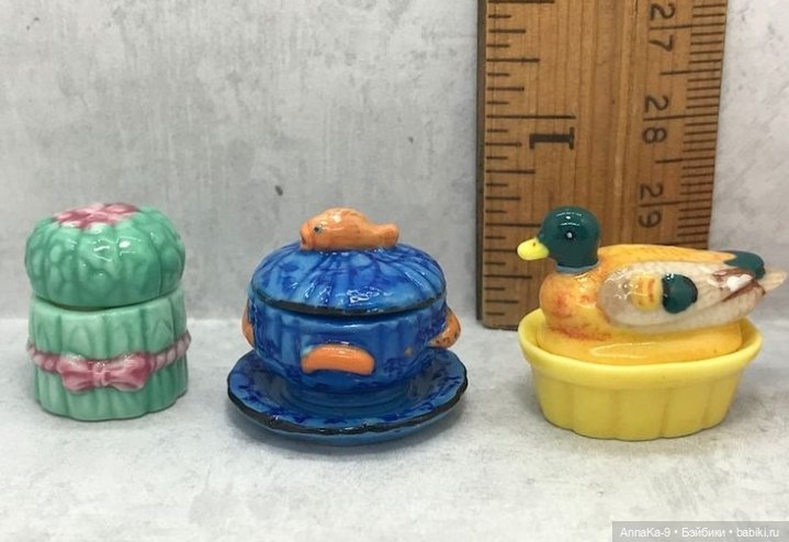 Миниатюра Fève — Фарфоровые статуэтки и фигурки: винтаж