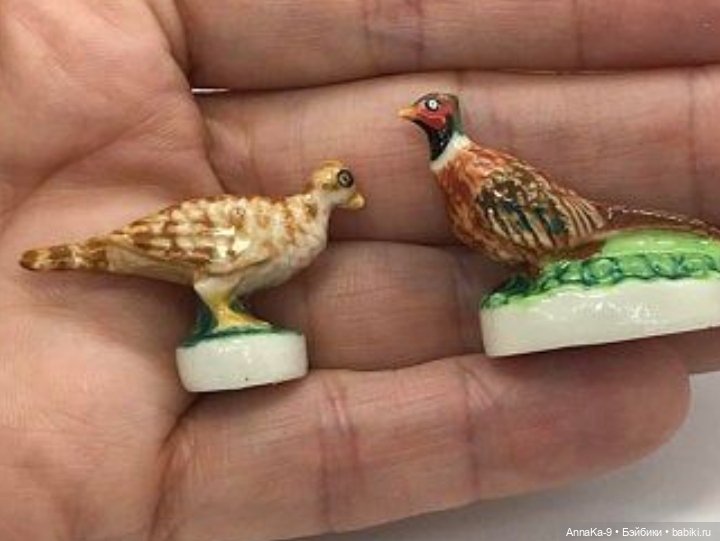 Миниатюра Fève — Фарфоровые статуэтки и фигурки: винтаж