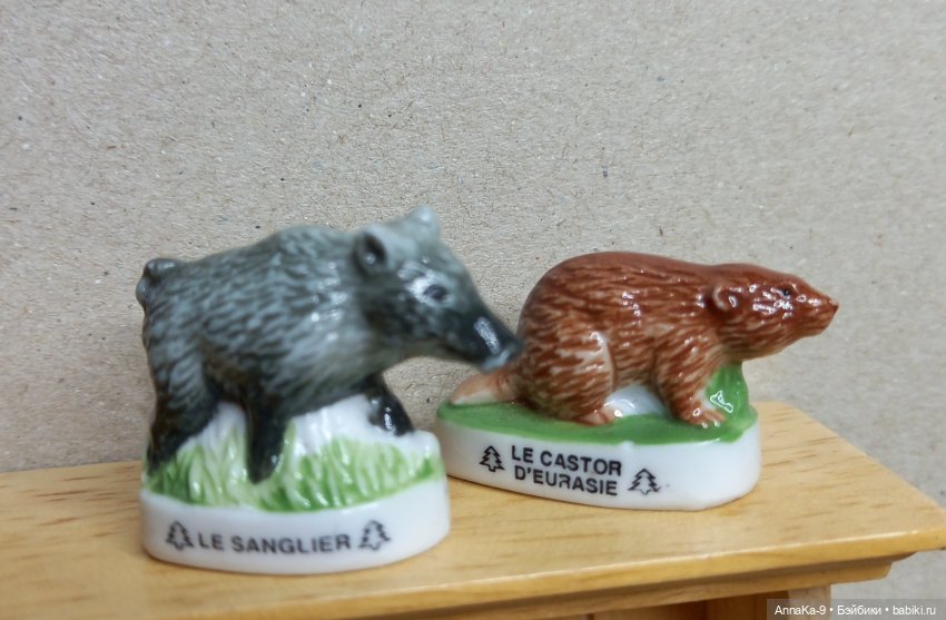 Миниатюра Fève — Фарфоровые статуэтки и фигурки: винтаж