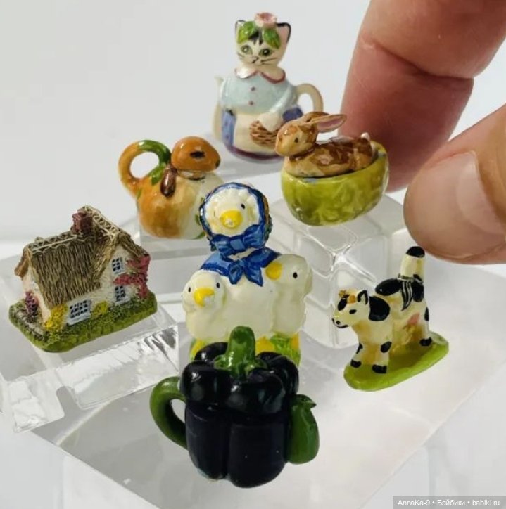 Миниатюра Fève — Фарфоровые статуэтки и фигурки: винтаж (фото 6)