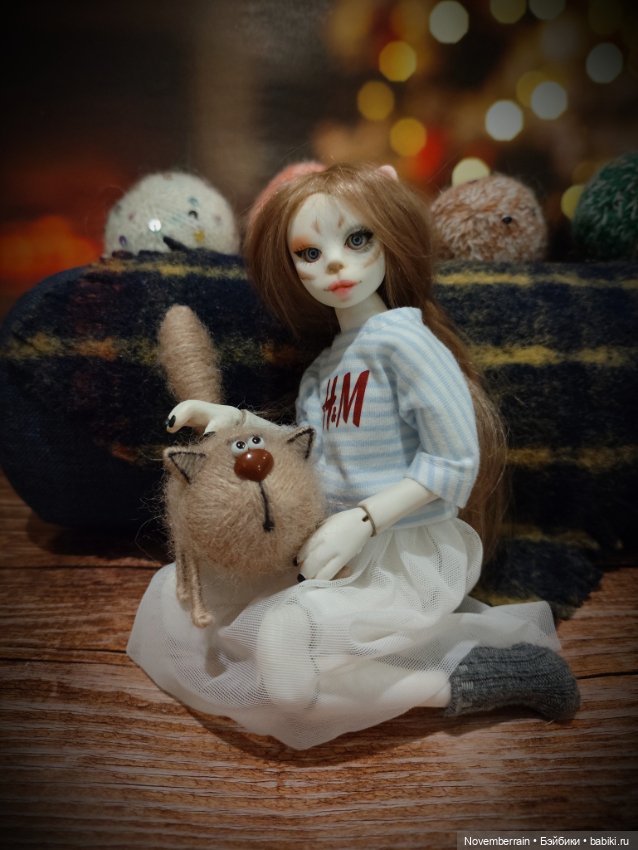 Вредная кошка — Домашние фото авторских кукол: личные коллекции (фото 4)
