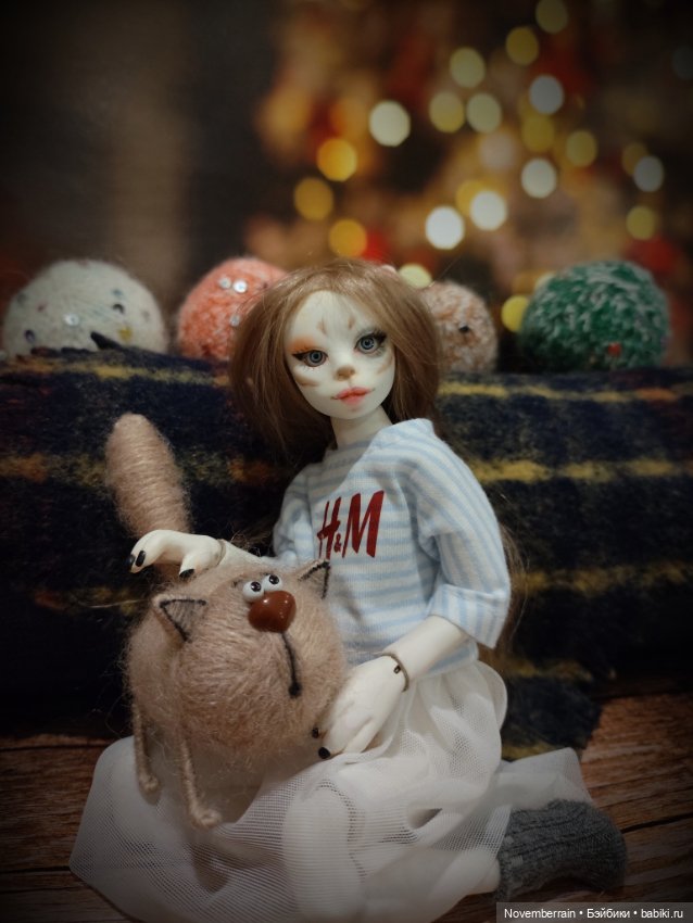 Вредная кошка — Домашние фото авторских кукол: личные коллекции (фото 3)