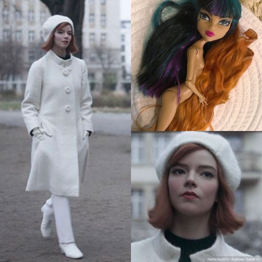 Ход королевы — ООАК Monster High и Ever After High: репейнт