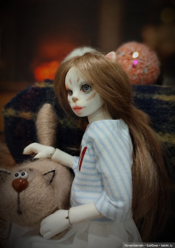 Вредная кошка — Домашние фото авторских кукол: личные коллекции (фото 5)