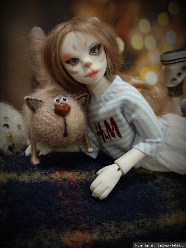 Вредная кошка — Домашние фото авторских кукол: личные коллекции (фото 7)