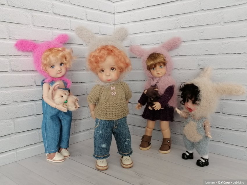 Зайчатусы — Одежда и обувь для кукол своими руками: фото
