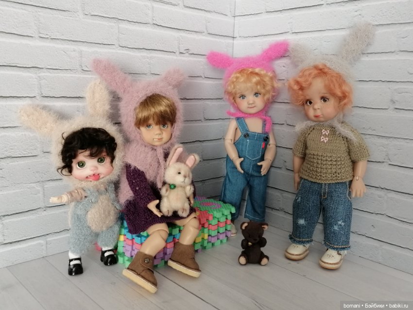 Зайчатусы — Одежда и обувь для кукол своими руками: фото (фото 9)