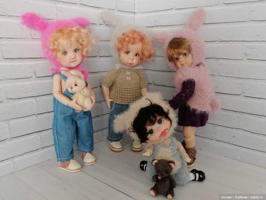 Зайчатусы — Одежда и обувь для кукол своими руками: фото