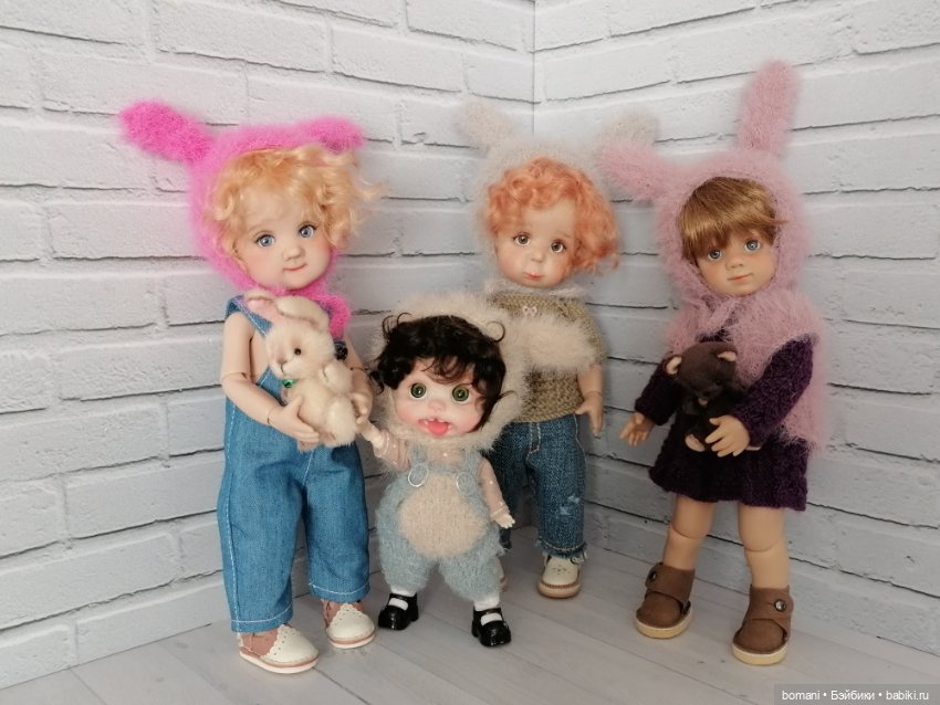 Зайчатусы — Одежда и обувь для кукол своими руками: фото