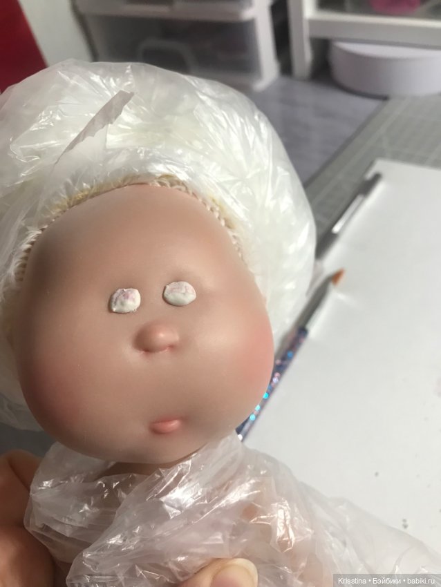 Ванильная булочка — ООАК и репейнт игровых кукол: Bratz (фото 4)