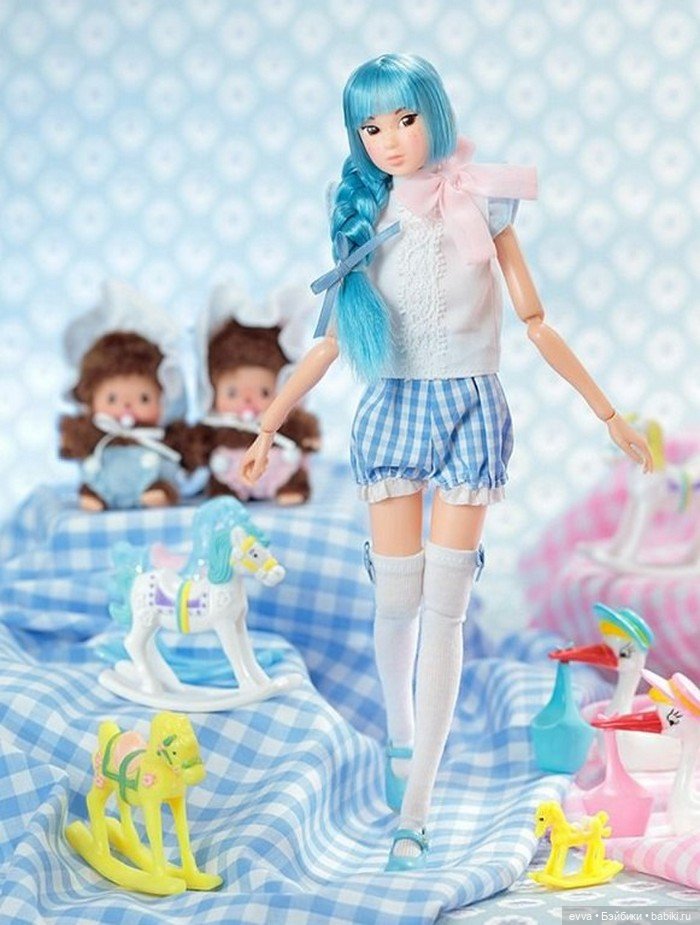 Куклы Момоко Bebichhichi Idol Pink & Blue от Sekiguchi - Куклы Куклы Момоко Bebichhichi Idol Pink & Blue от Sekiguchi - Куклы