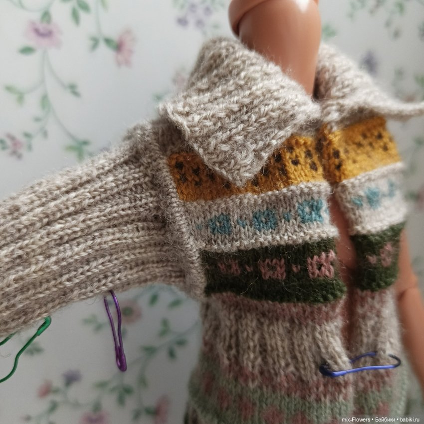 Вяжу куколкам, процессы — Одежда и обувь для кукол своими руками: фото (фото 9)