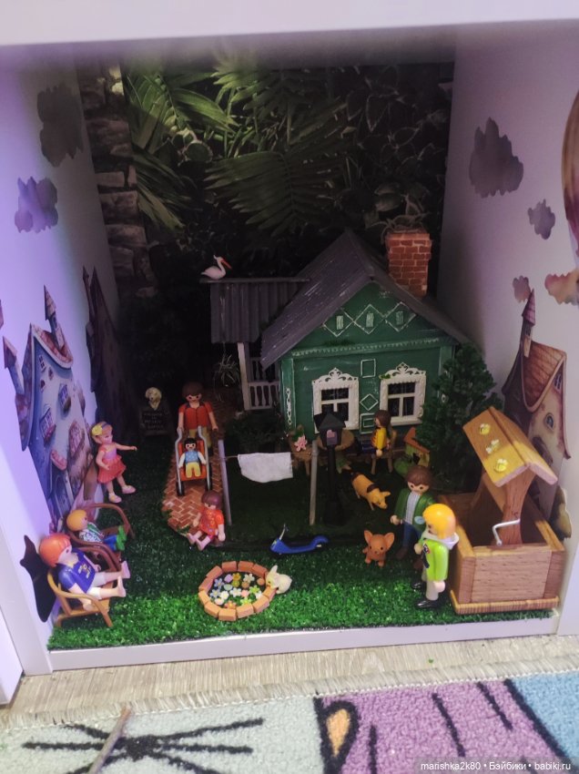 Летний домик — Румбоксы и кукольные интерьеры: фото