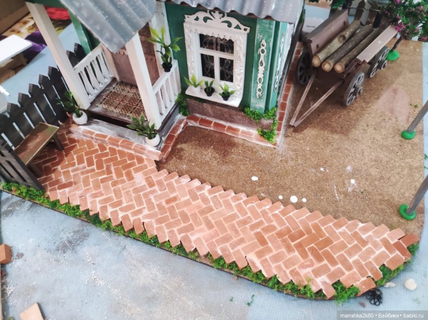 Летний домик — Румбоксы и кукольные интерьеры: фото (фото 7)