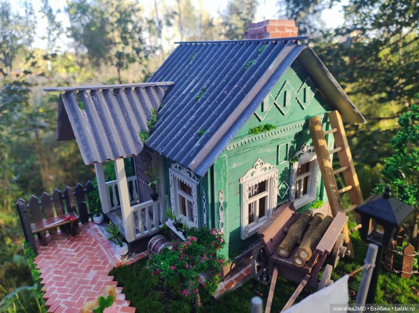 Летний домик — Румбоксы и кукольные интерьеры: фото (фото 10)