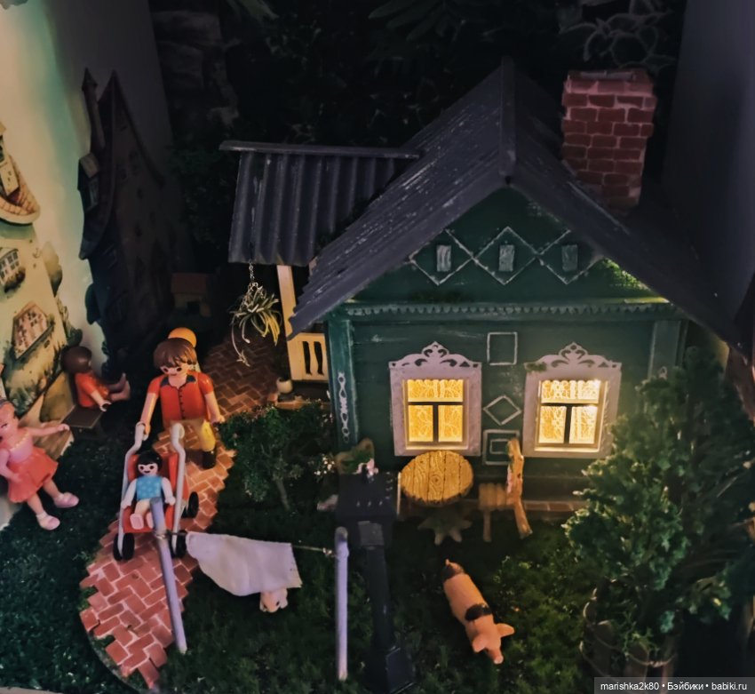 Летний домик — Румбоксы и кукольные интерьеры: фото