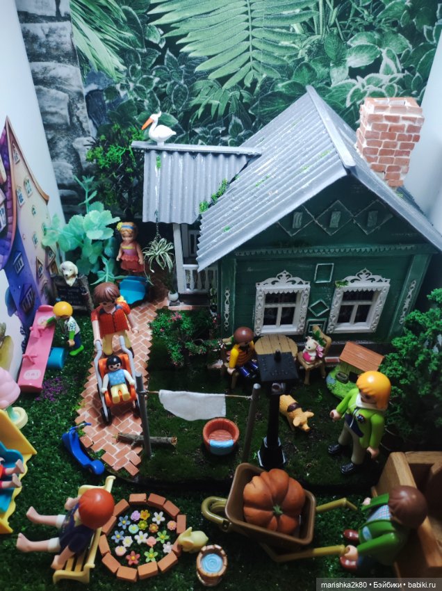 Летний домик — Румбоксы и кукольные интерьеры: фото