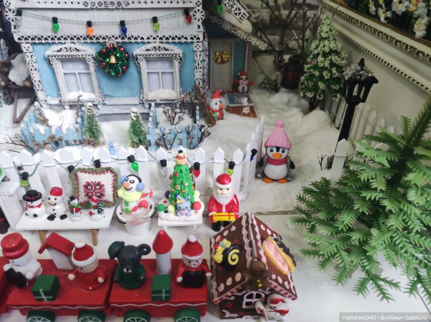 Зимний домик — Румбоксы и кукольные интерьеры: фото (фото 10)