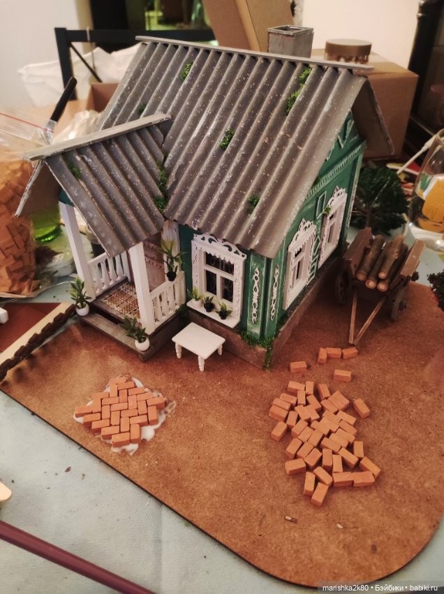 Летний домик — Румбоксы и кукольные интерьеры: фото (фото 5)