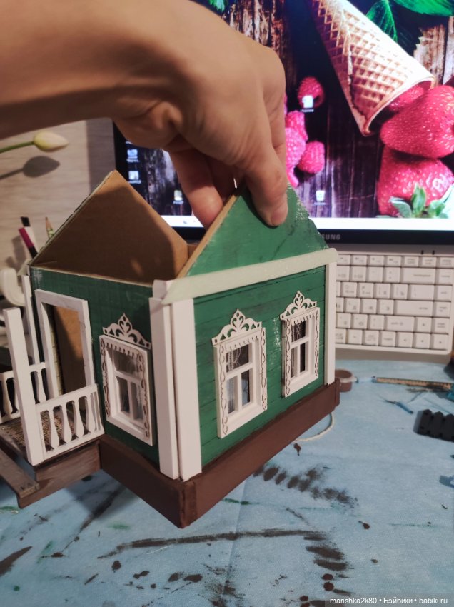 Летний домик — Румбоксы и кукольные интерьеры: фото (фото 4)