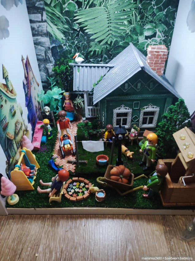 Летний домик — Румбоксы и кукольные интерьеры: фото