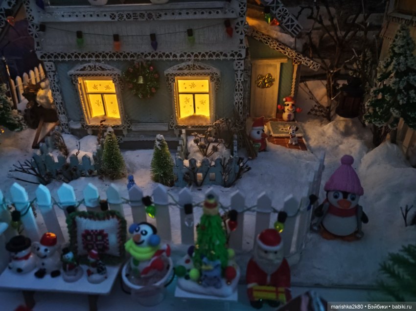 Зимний домик — Румбоксы и кукольные интерьеры: фото