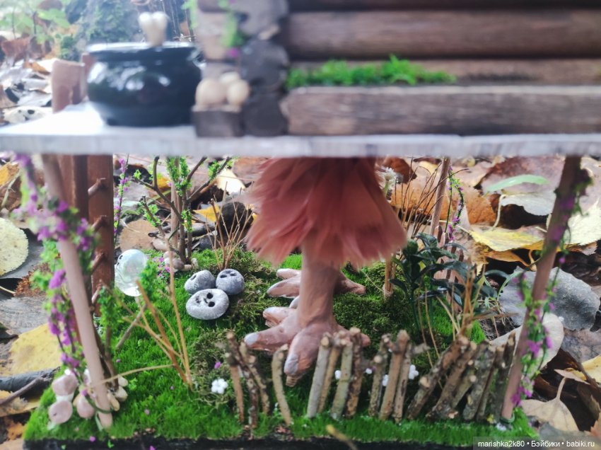 Избушка на курьих ножках — Румбоксы и кукольные интерьеры: фото