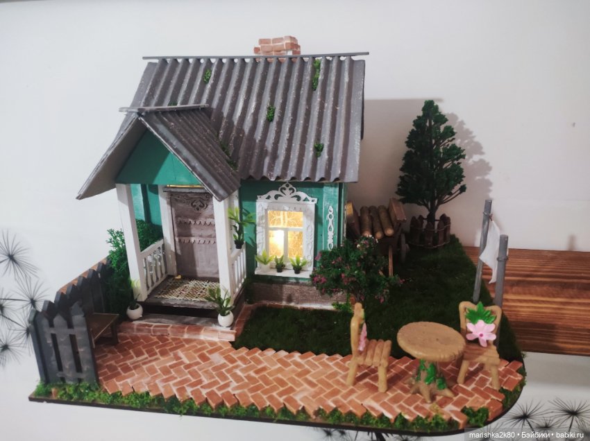 Летний домик — Румбоксы и кукольные интерьеры: фото (фото 9)