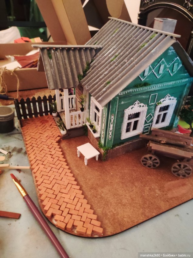 Летний домик — Румбоксы и кукольные интерьеры: фото (фото 6)