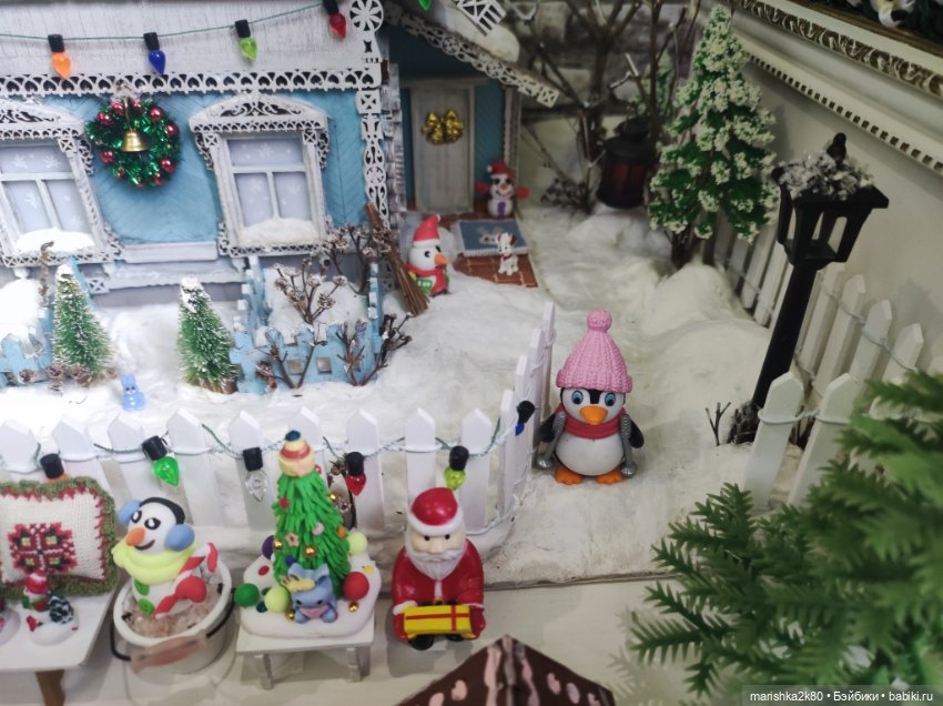 Зимний домик — Румбоксы и кукольные интерьеры: фото