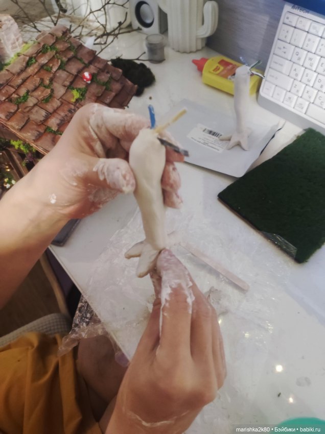 Избушка на курьих ножках — Румбоксы и кукольные интерьеры: фото