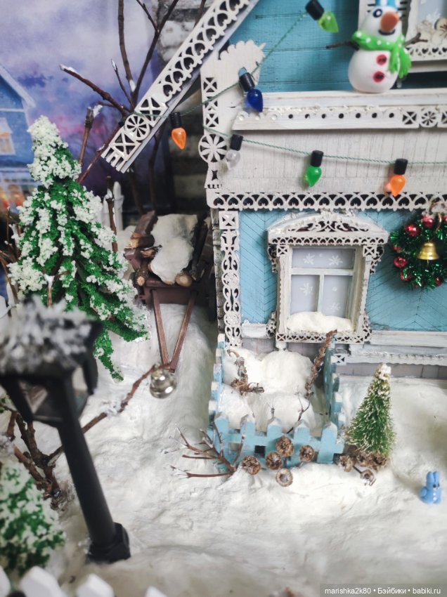 Зимний домик — Румбоксы и кукольные интерьеры: фото