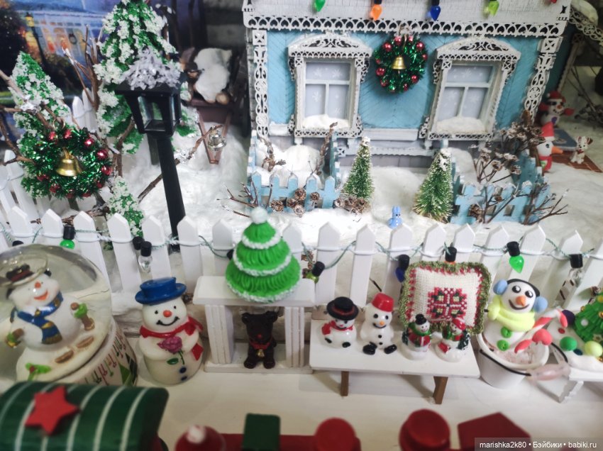 Зимний домик — Румбоксы и кукольные интерьеры: фото