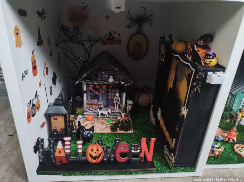 Домик на хэллоуин — Кукольная миниатюра своими руками: еда