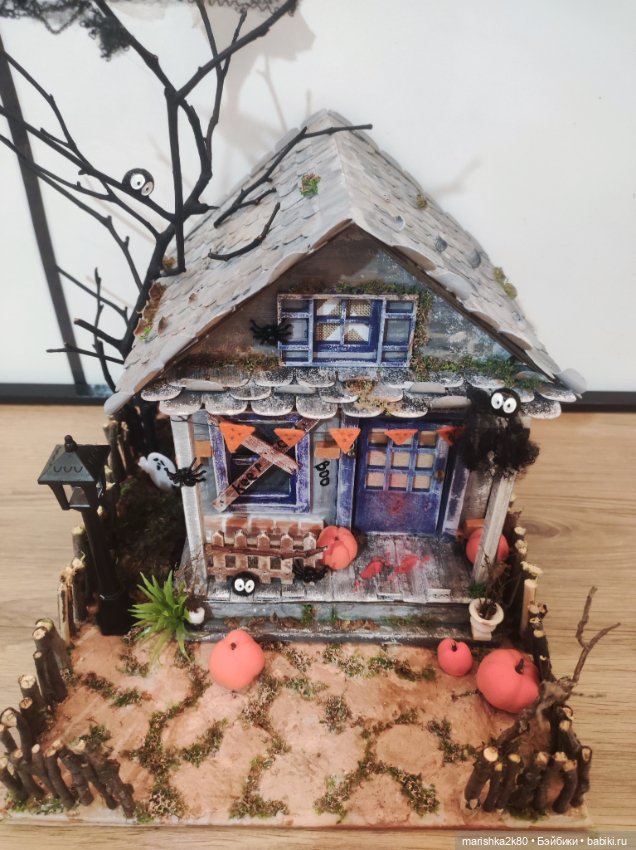 Домик на хэллоуин — Кукольная миниатюра своими руками: еда