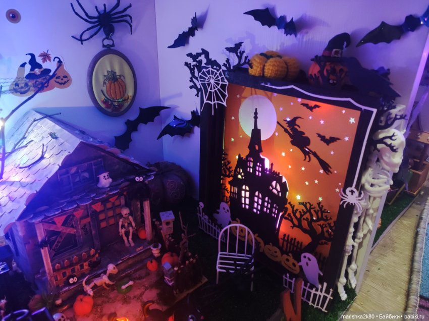 Домик на хэллоуин — Кукольная миниатюра своими руками: еда