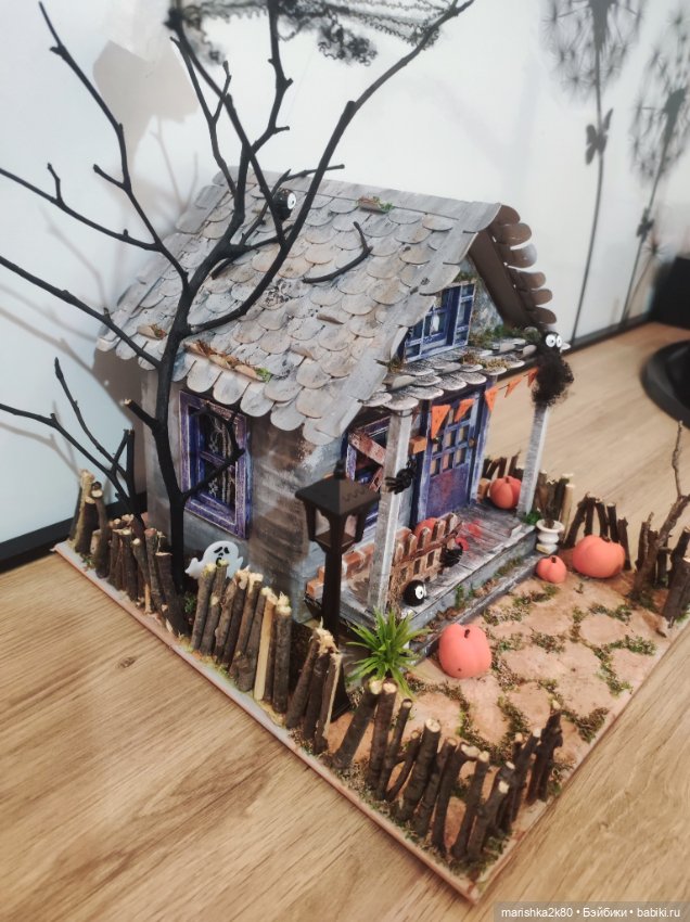 Домик на хэллоуин — Кукольная миниатюра своими руками: еда