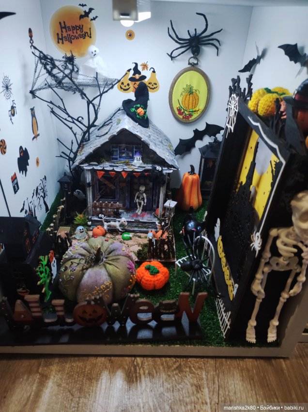 Домик на хэллоуин — Кукольная миниатюра своими руками: еда