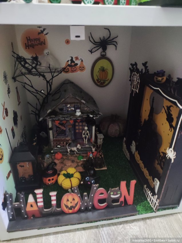 Домик на хэллоуин — Кукольная миниатюра своими руками: еда