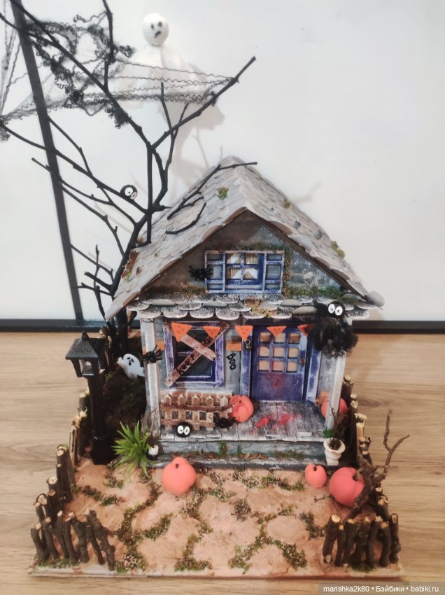 Домик на хэллоуин — Кукольная миниатюра своими руками: еда