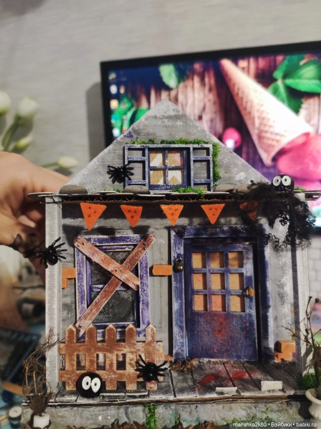 Домик на хэллоуин — Кукольная миниатюра своими руками: еда (фото 10)