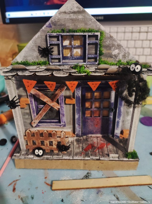 Домик на хэллоуин — Кукольная миниатюра своими руками: еда (фото 7)